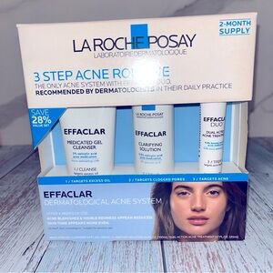 La Roche Posay 3 Step Acne Routine